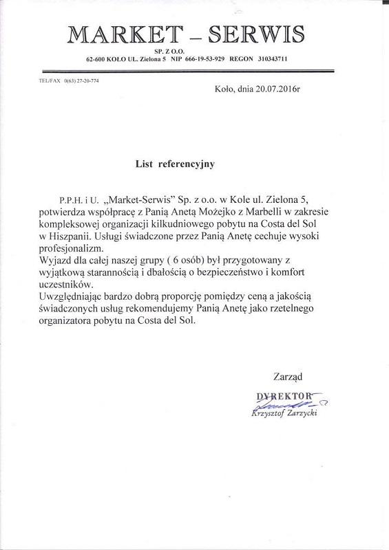 Referencje Koło